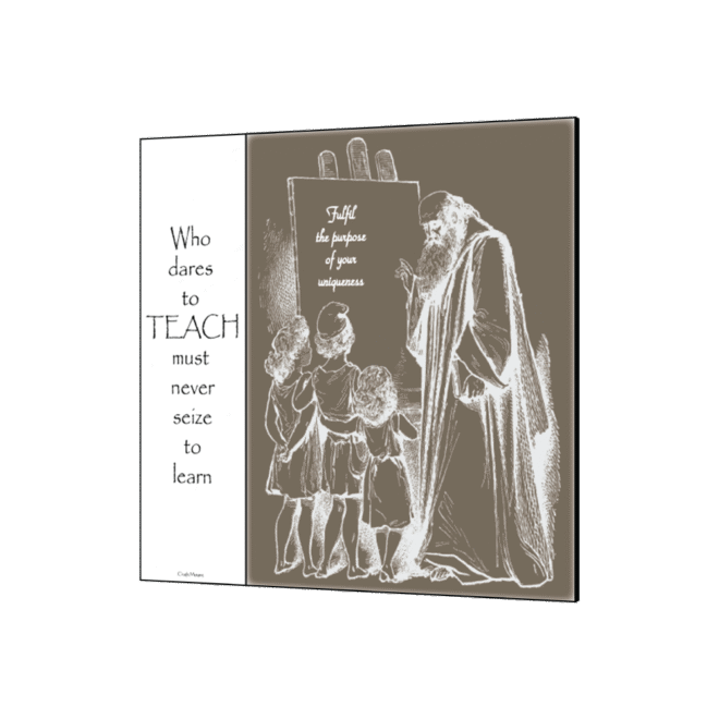 [Teach Learn] Inspirational Wall Decor Item