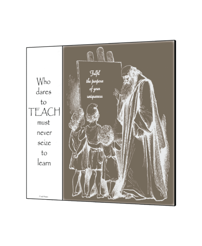 [Teach Learn] Inspirational Wall Decor Item