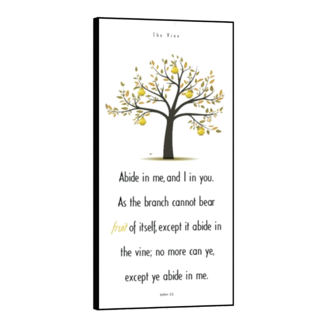 [The Vine] - Inspirational Wall Decor Item