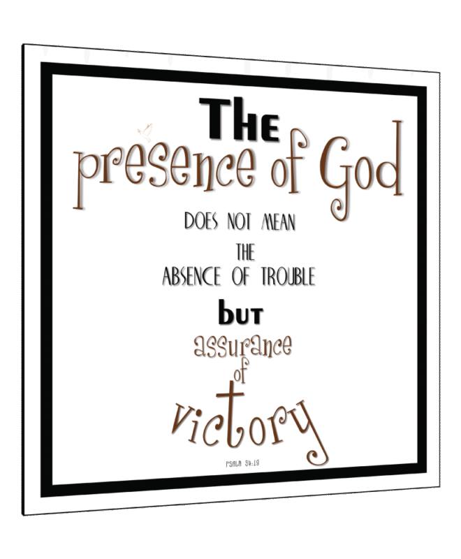 [The-Presence-Of-God]- Inspirational Wall Decor Item