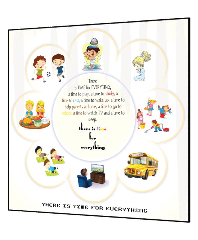 [Time-For-Everything]- Inspirational Wall Decor Item