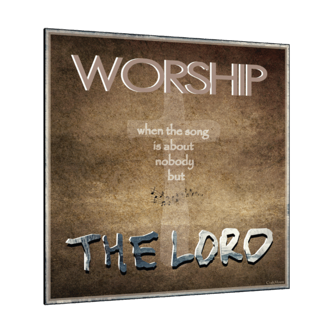 [WORSHIP] Inspirational Wall Decor Item