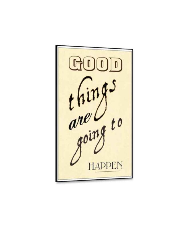 Good Things - Inspirational Wall Decor Item