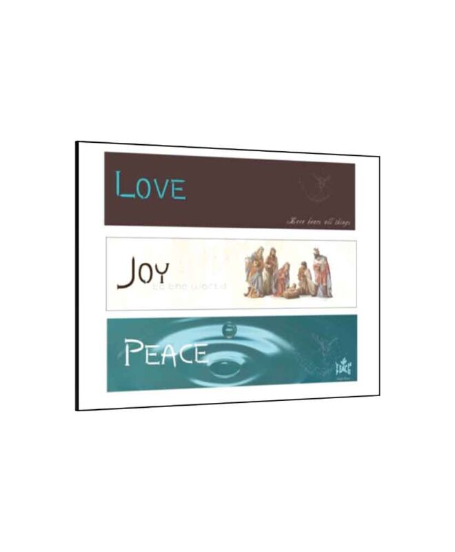 Love-Joy-and-Peace - Inspirational Wall Decor Item