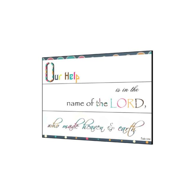 Our Help- Inspirational Wall Decor Item