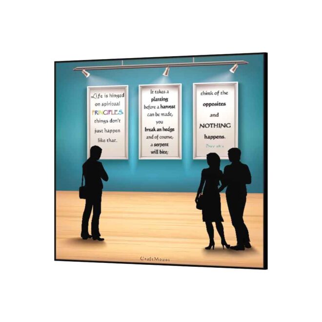 [Proverb 26:2] Inspirational Wall Decor Item