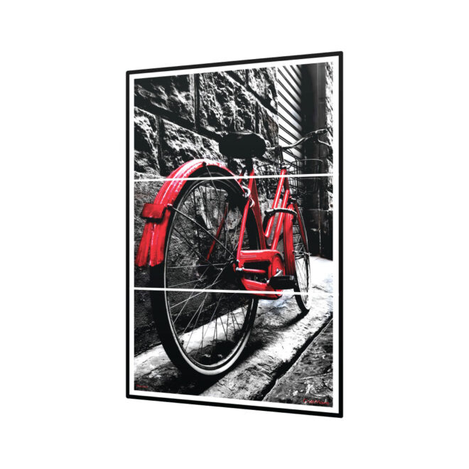 [Red Bicycle] - Inspirational Wall Decor Item - Image 2