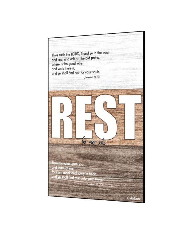 Rest for your souls- Inspirational Wall Decor Item