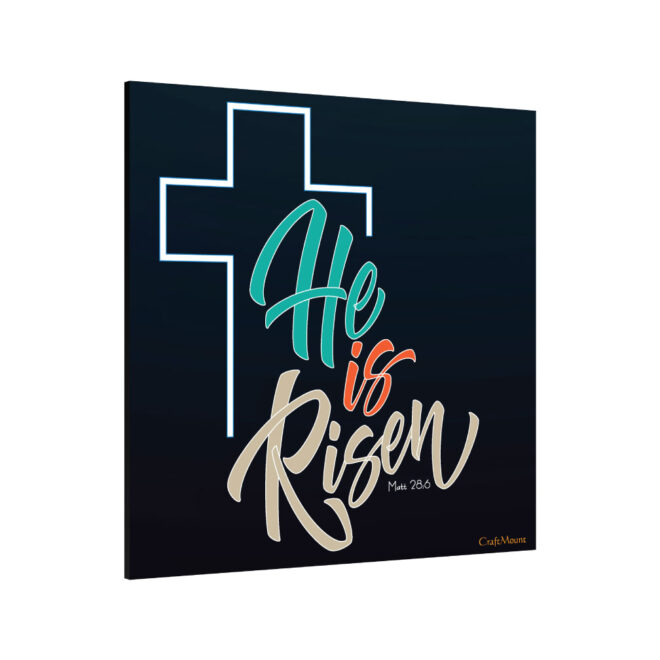 HE IS RISEN - Inspirational Wall Decor Item - Image 2