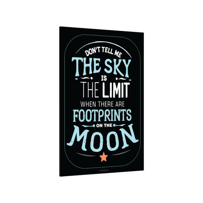 [MOON] - Inspirational Wall Decor Item